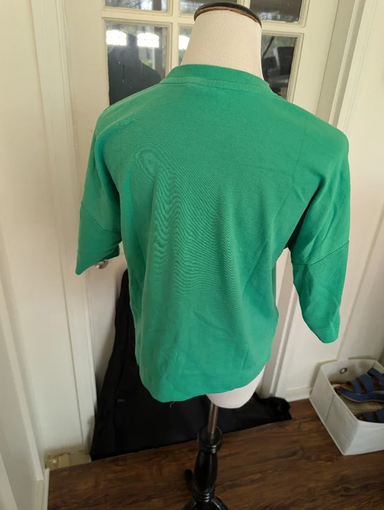 Mango Sita2 T-shirt Green Small - Picture 11 of 13